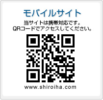 モバイルサイト 当サイトは携帯対応です。QRコードでアクセスしてください。
